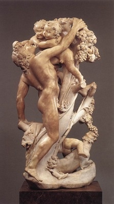 Photo:  Lorenzo Bernini,'A Faun Teased by Children' (1616), marble